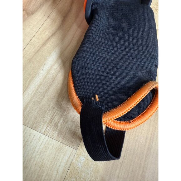 Kids Vizari Orange Soccer Shin Guards – Size M - Picture 7 of 9